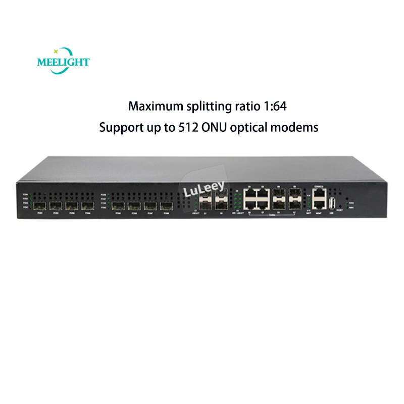 LAE308 EPON 8 Порт OLT оптический волоконный мониторинг сети широкополосный L3