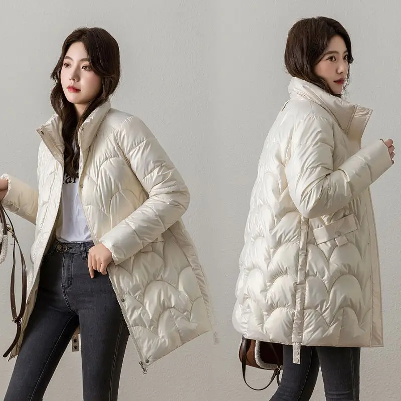 Winter Women's Cold Coat Parkas Jackets Super Hot Coats Cotton Padded Jacket Winter Clothing Korean Fashion Loose New