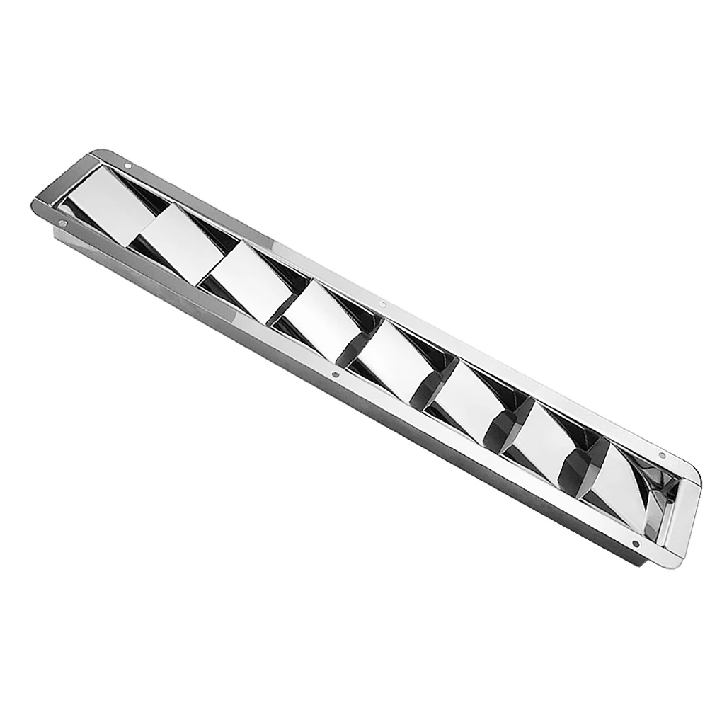 

8 Slots Stainless Ventilator Anti-Corrosion Louver Vent Ventilation Louvered Ventilator for Boat Marine Ships Boats