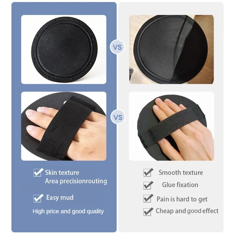 Восстанавливает отшелушивание кожи потрясают черные перчатки для купания