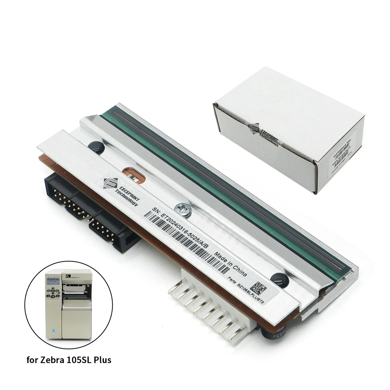 ✅ Термоголовка Zebra 105SL+Plus, 300dpi, арт. P1053360-019 ✅ (art.: 3920ceea65a07) - 3920ceea65a07