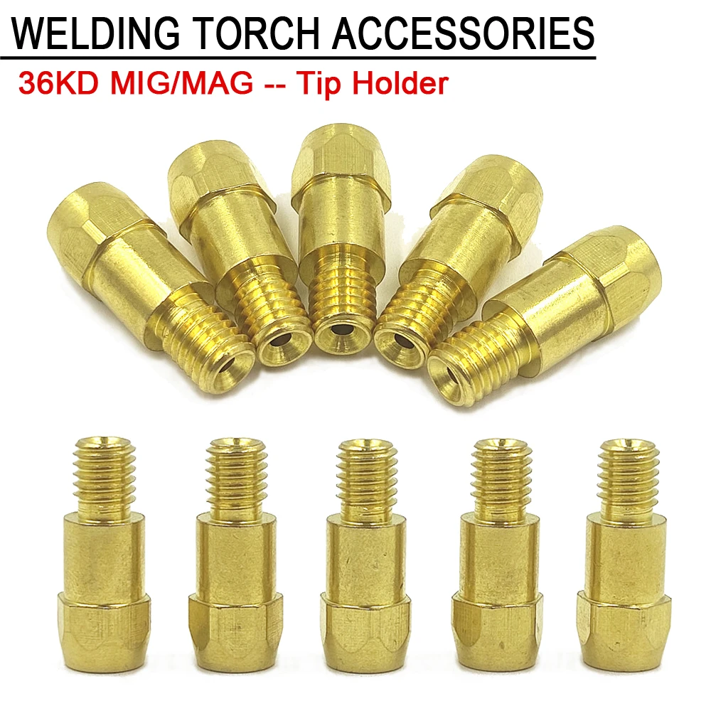 

Держатель наконечника газовой сопла 36AK с пружиной сопла для сварофонарь 36AK MIG/MAG, держатель контактного наконечника для фотоэлектрического сварочного пистолета