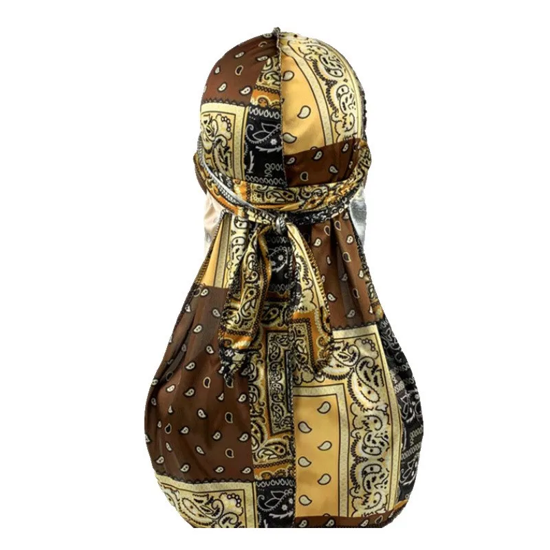 Головной убор с длинным хвостом для мужчин и женщин уличная шелковая охлаждающая