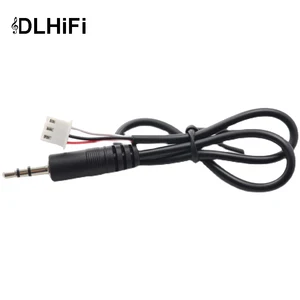 DLHiFi 3.5mm AUX Jack To XH2.54mm XH2.54-3P 3pin 30CM Terminal male to male Stereo Audio Cable 2.0 Amplifier Extended line