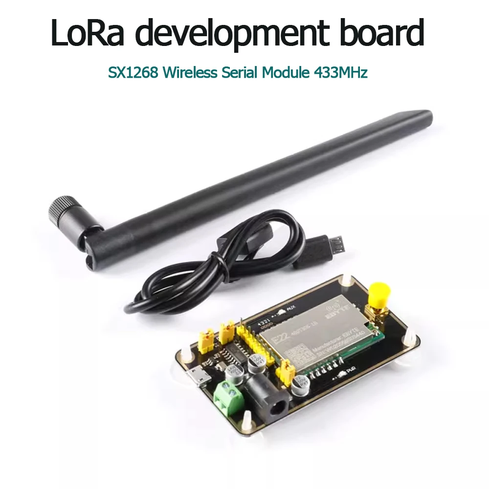 

lora development board sx1268 wireless module 433MHz 470M Development Test Kit