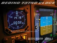 737 CLOCK Boeing BOEING simulator aviation instrument clock alarm clock aircraft simulation bluetooth speaker