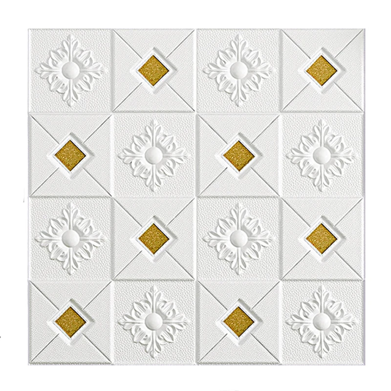 

Потолочные Настенные 3d-наклейки, декоративные водонепроницаемые стикеры на крышу, для гостиной, спальни, фона телевизора, 10/50 шт.