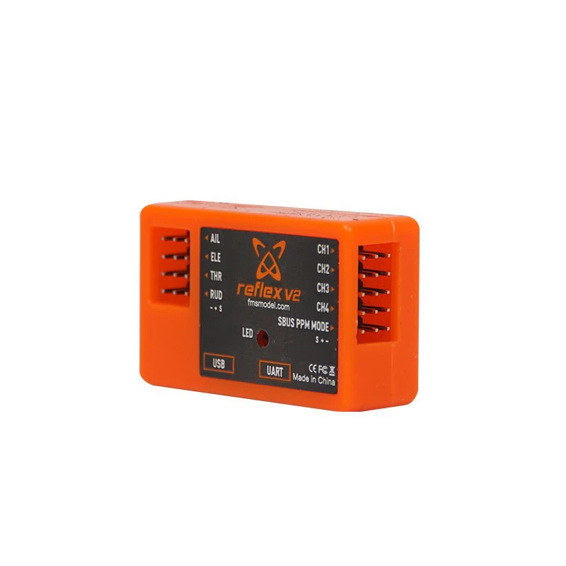 FMS Reflex V2 Flight Controller Gyro Stabilizer Remote Control RC Aircraft FMS Warbird Fixed Gyro Functionality Drone Helicopter