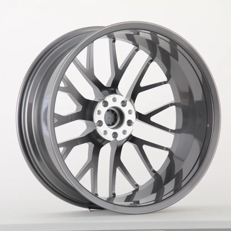 Колесный диск Wheelshome Sporty из алюминиевого сплава, 21 дюйм, 5x112, мультиспицевый, цвет Gunmetal, кованый, GMF, для Porsche Macan, для путешествий (art.: 3920d8ca44553) - 3920d8ca44553