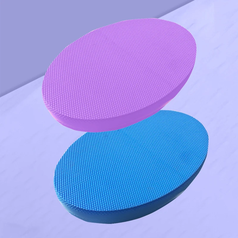 Балансирующий мягкий коврик для занятий йогой Овальный йоги напольный