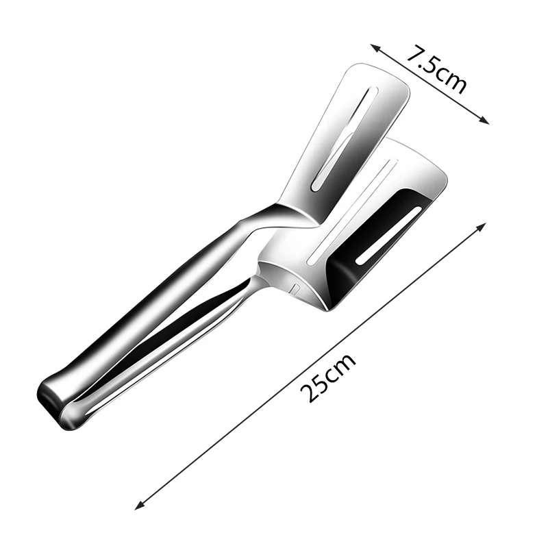 Лопатка из нержавеющей стали для сковородки зажим многофункциональные щипцы