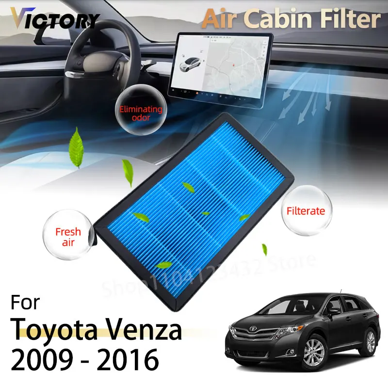 1x воздушный салонный фильтр HEPA для Toyota Venza 2009 2010 2011 2012 2013 2014 2015 2016 аксессуары 87139-02020