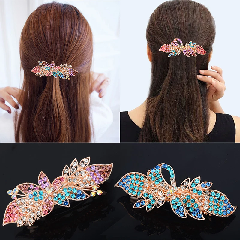 Ed Hair Clips Clear Bridal Hairpins Jewelry Diamond Hairpins Hair Clip