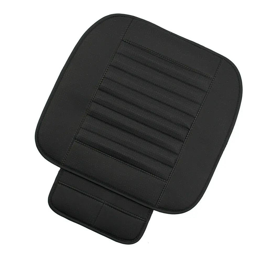 

Дышащий чехол на автомобильное сиденье из искусственной кожи бамбука, защита переднего кресла автомобиля, всесезонный коврик для автобуса, фургона, внедорожника, автодома