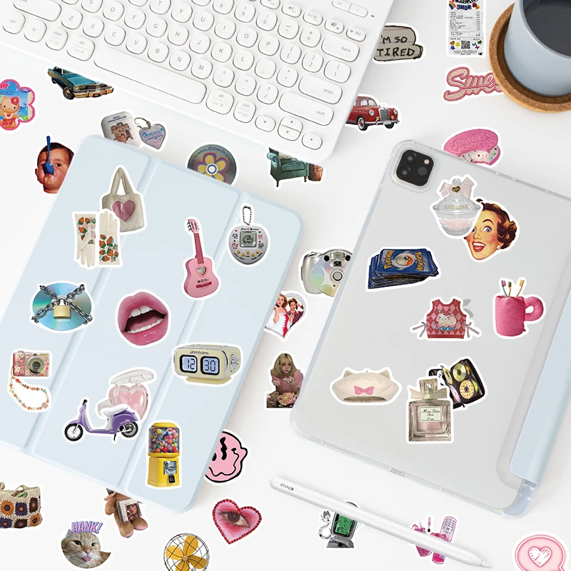 

10/65 шт., водонепроницаемые наклейки на скейтборд