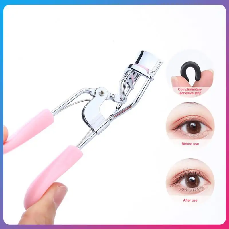 

Eyelash Curler Eyelash Curler Tweezers Curved Handle Does Not Hurt Eyelashes Long-lasting Curling Eye Makeup Cosmetic Tools 1PC
