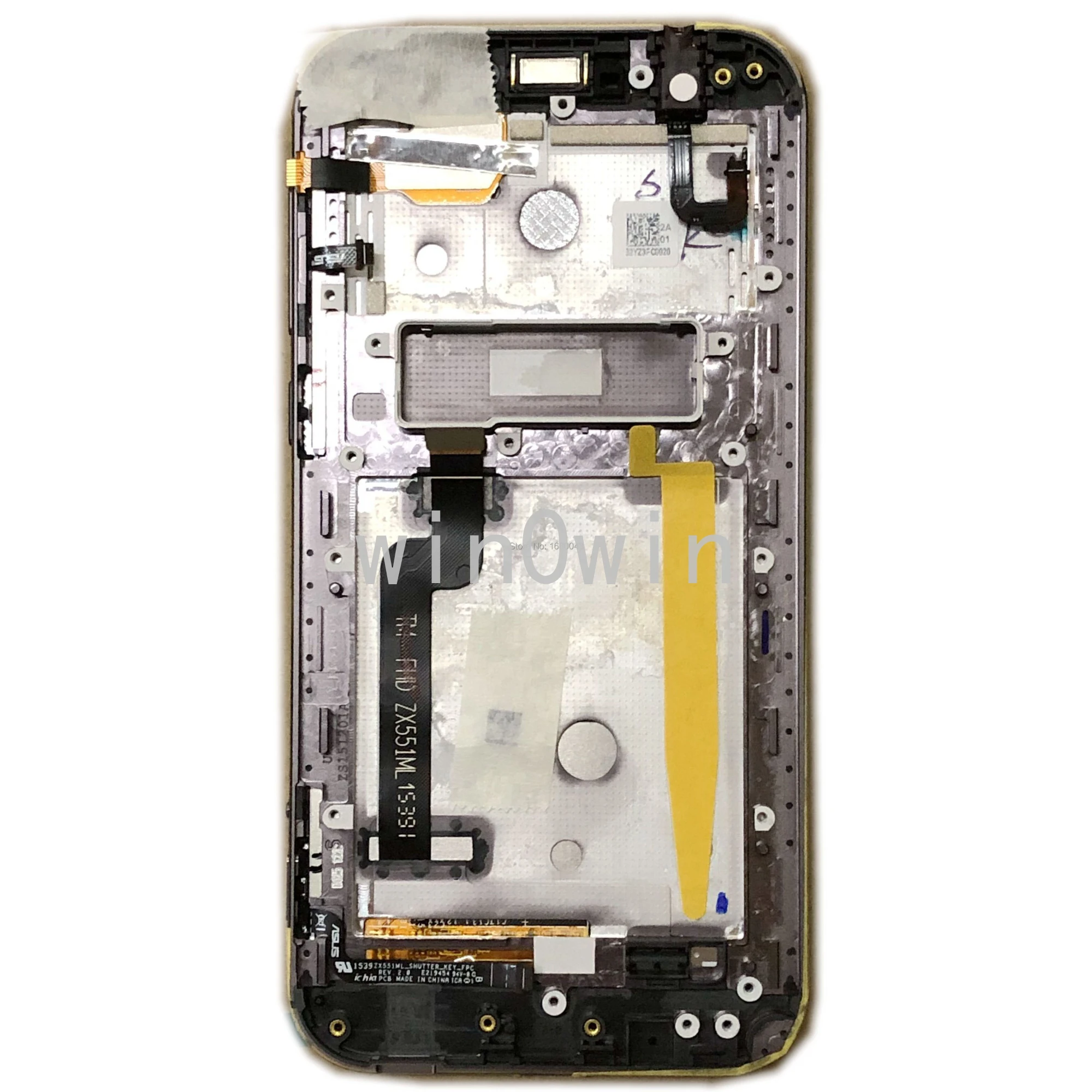 

5.5" LCD LED Display Touch Screen Digitizer Sensor Assembly Frame For Asus Zenfone Zoom ZX551ML Z00XSC Z00XSB Z00XSA Z00XS BLACK