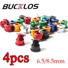 4 шт., винты для велосипедных колес 6,58,5 мм, болты для велосипедных колец из сплава 7075, винты для дисков для шоссейных велосипедов