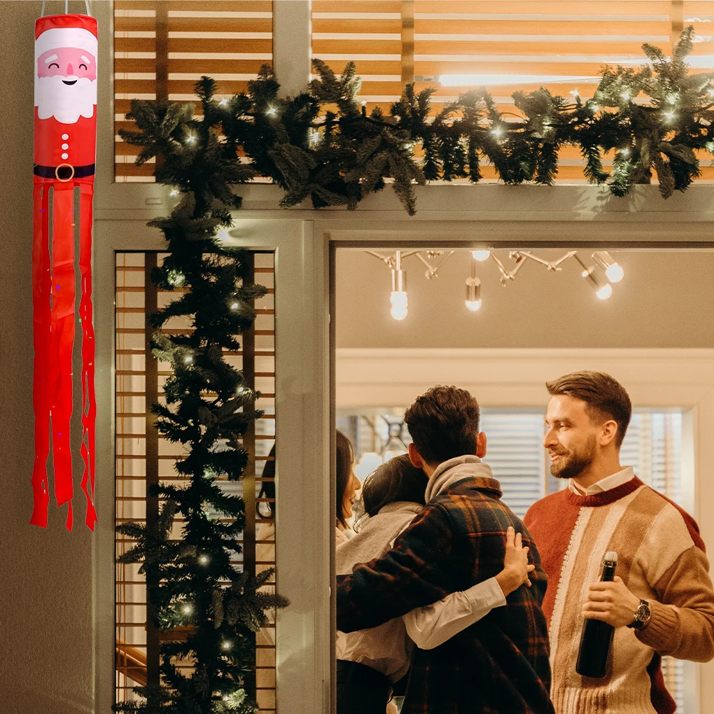 

Ветряные носки, многоразовый тканевый, рождественские носки, украшения для дома