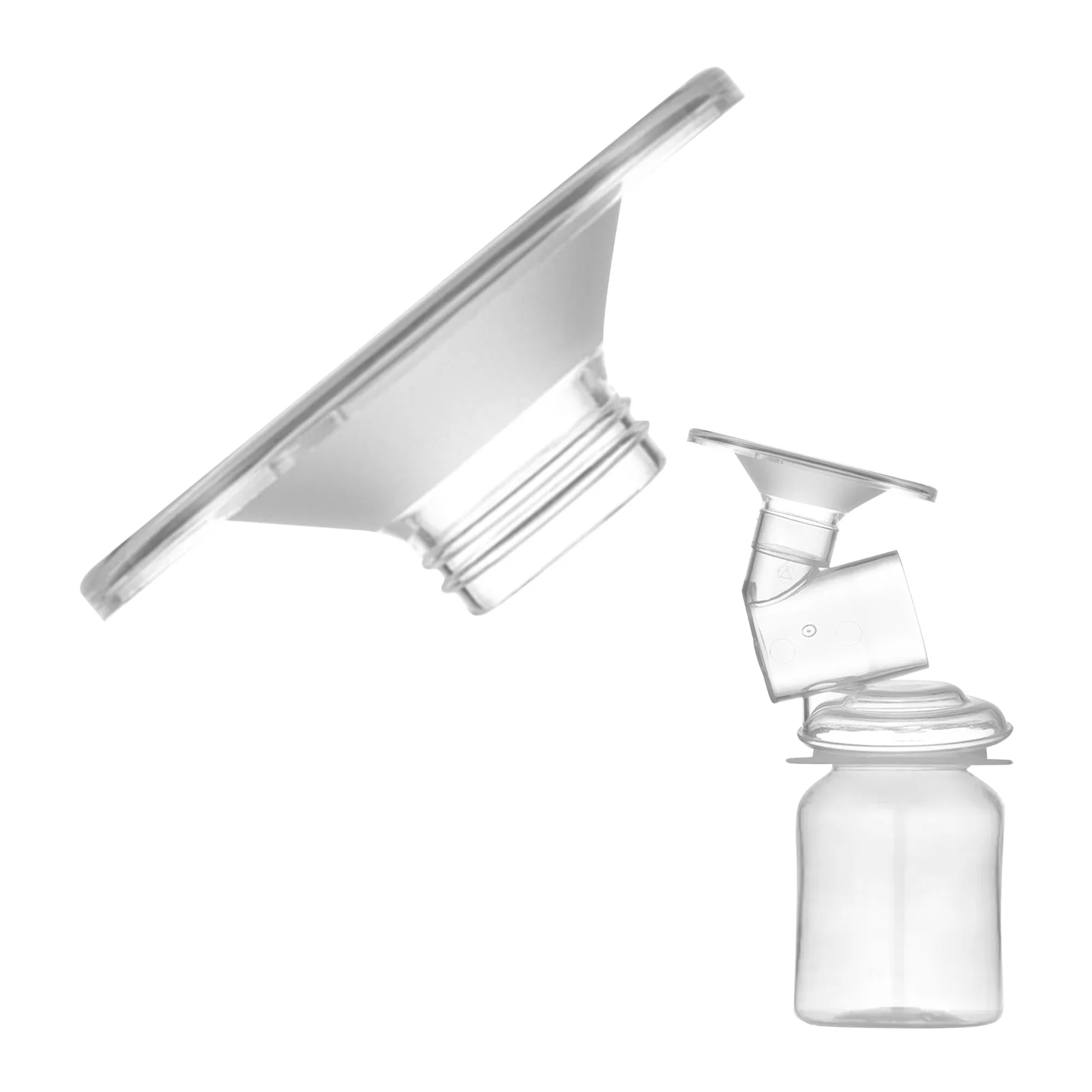 

Фланец-вставка Защитная крышка для соски 27/24 мм Калибр преобразователь размера молочная чашка Калибр адаптер рожок для соски гладкая крышк...