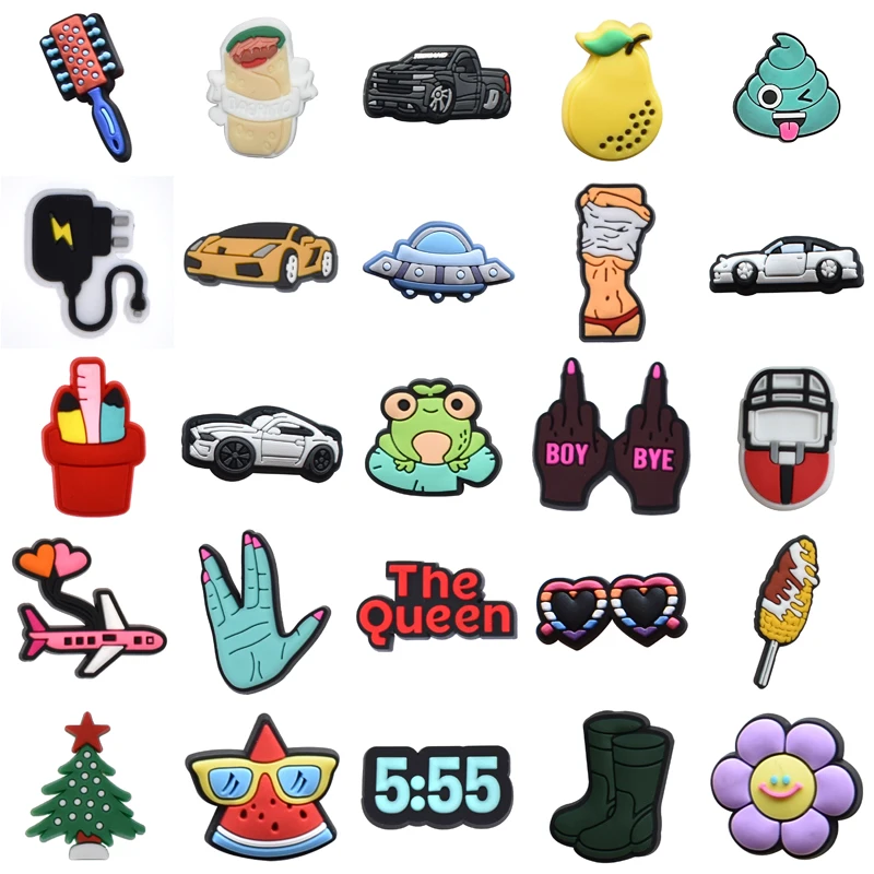 

Para Pins Kids Wholesale Bulk Boy Men Set Jeans Decorations for Crocs Shoe Charms Shoes Accessories Women Charm Girl Gifts Packs