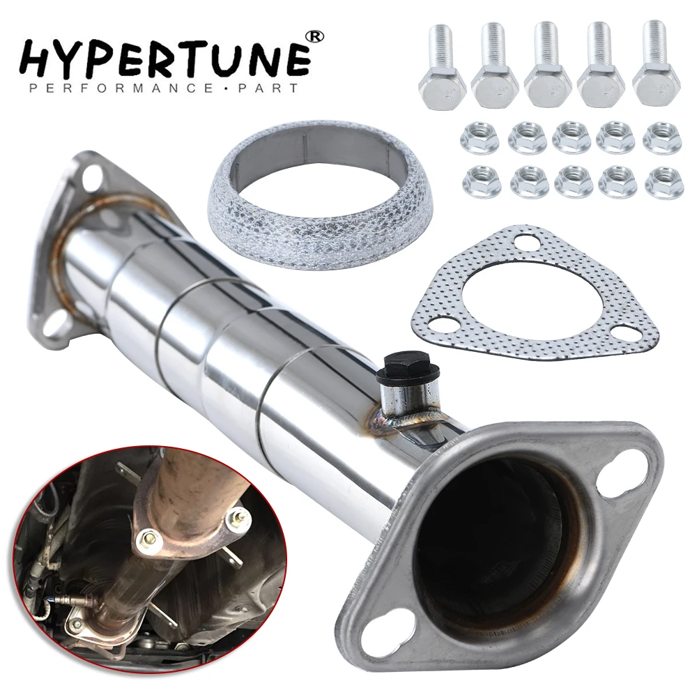 

2.5" Stainless Steel Adjustable Car Exhaust Pipe Converter Kit For 92-95 Honda Civic Del Sol 90-02 Accord B/D/H/K/F Series