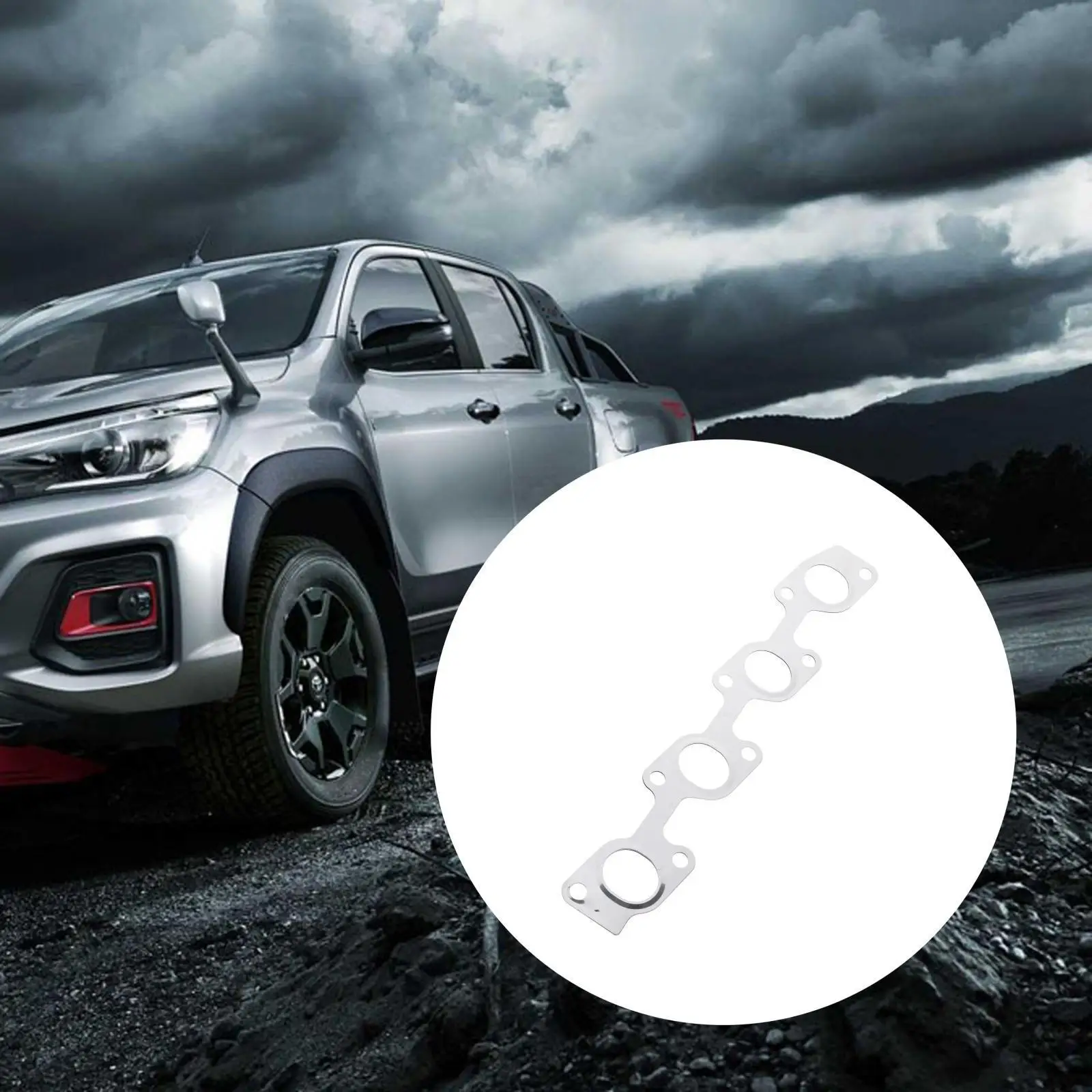 17173-54030 запасная уплотнительная прокладка выпускного коллектора для Hilux LN106 3L 2 8