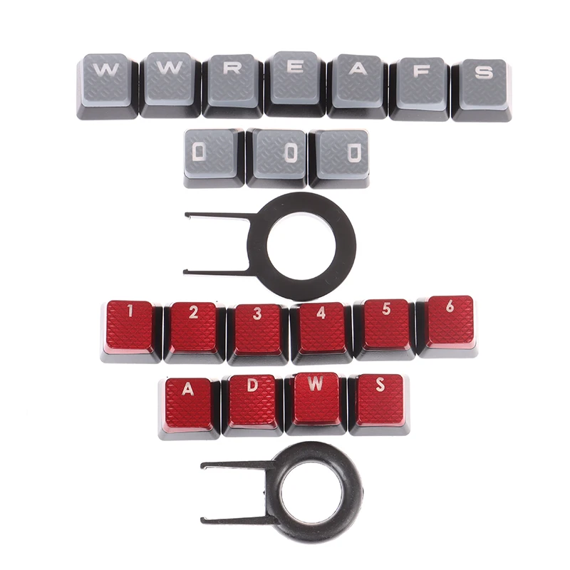 10Pcs/Pack Keycaps for K70 RGB K95 K90 K63 Mechanical Keyboard