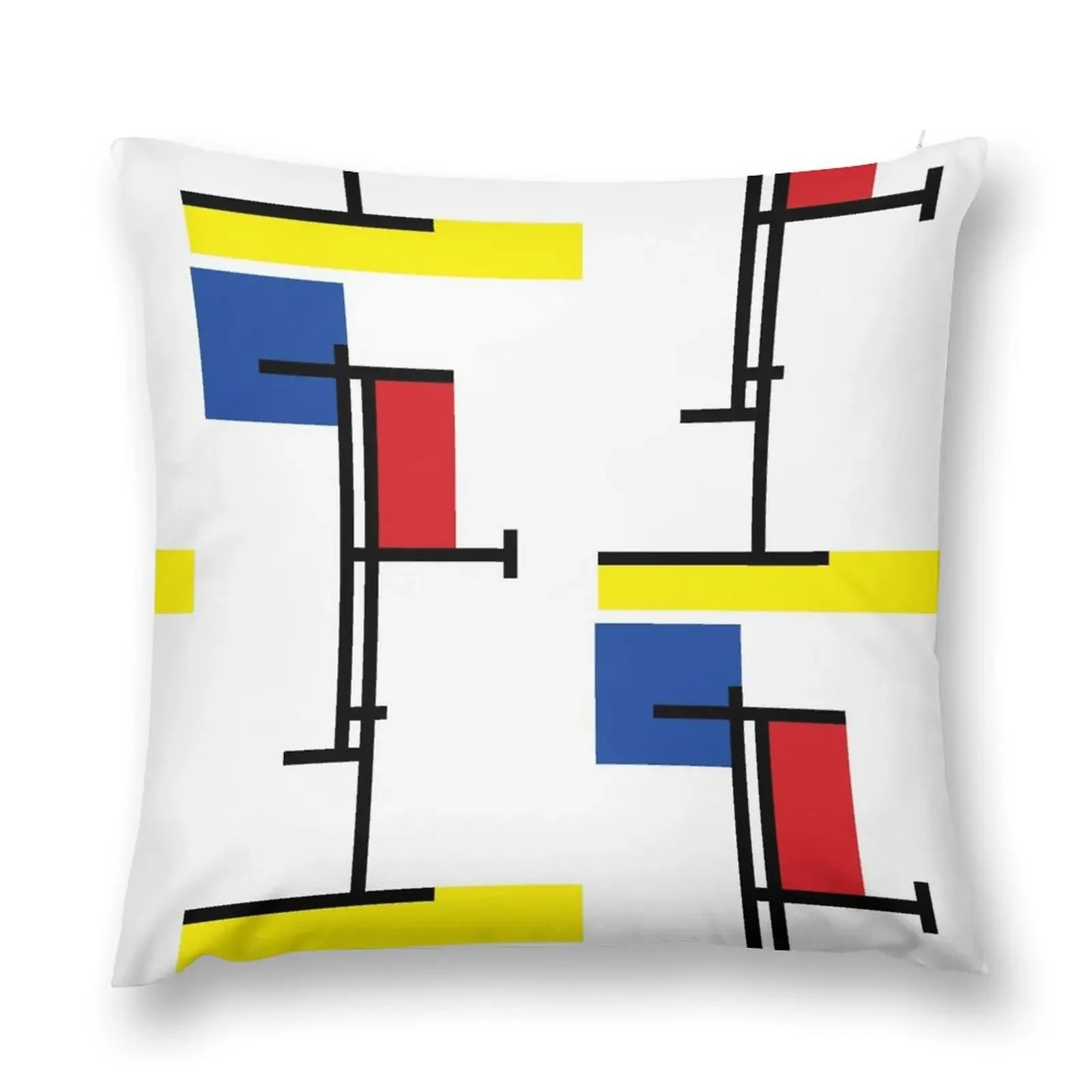 Mondrian Minimalist De Stijl Modern Art III ? Fatfatin Декоративная подушка наволочка Рождественская