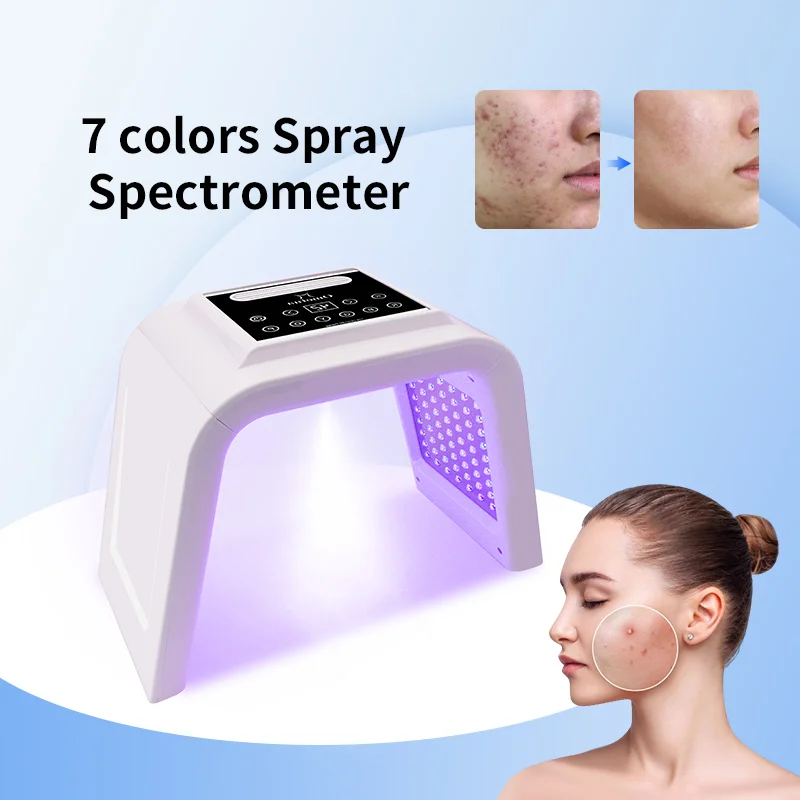 7-цветная светодиодная фотонная машина с нано-спрей увлажняющий спектрометр для