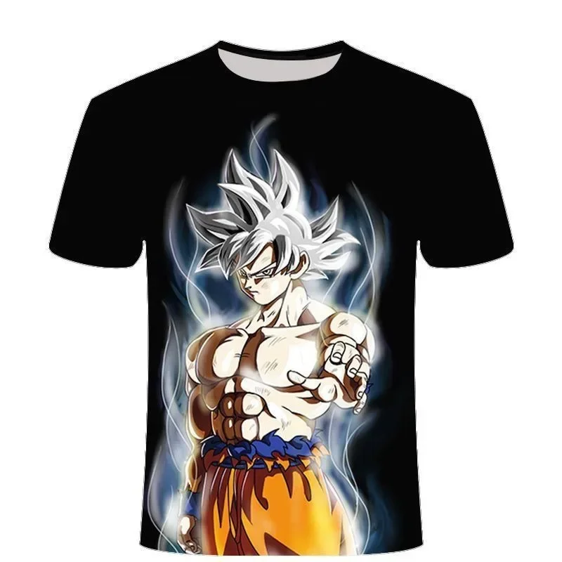 Dragon Ball Son Goku Goten Gohan Аниме Персонаж фильма Футболка с героями мультфильмов