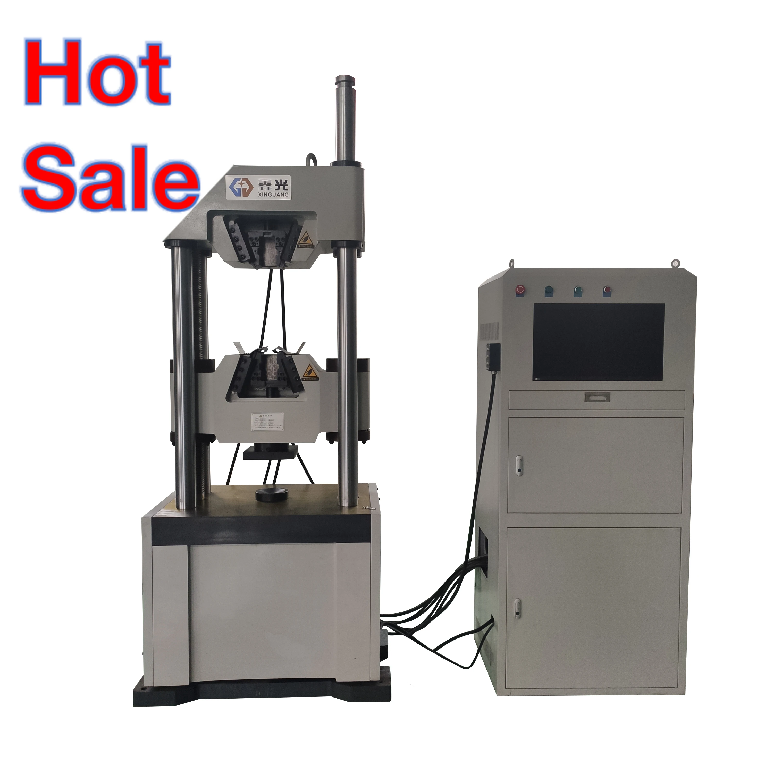 WAW-1000D гидравлический сервопривод utm 1000kn гидроиспытательная машина испытание на