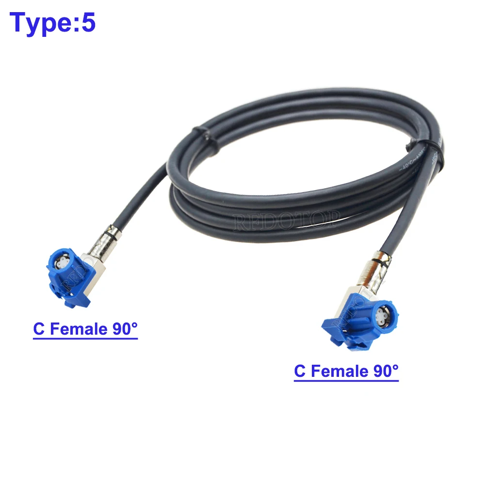 

RFDOTOP HSD LVDS кабель синего цвета 4-контактный