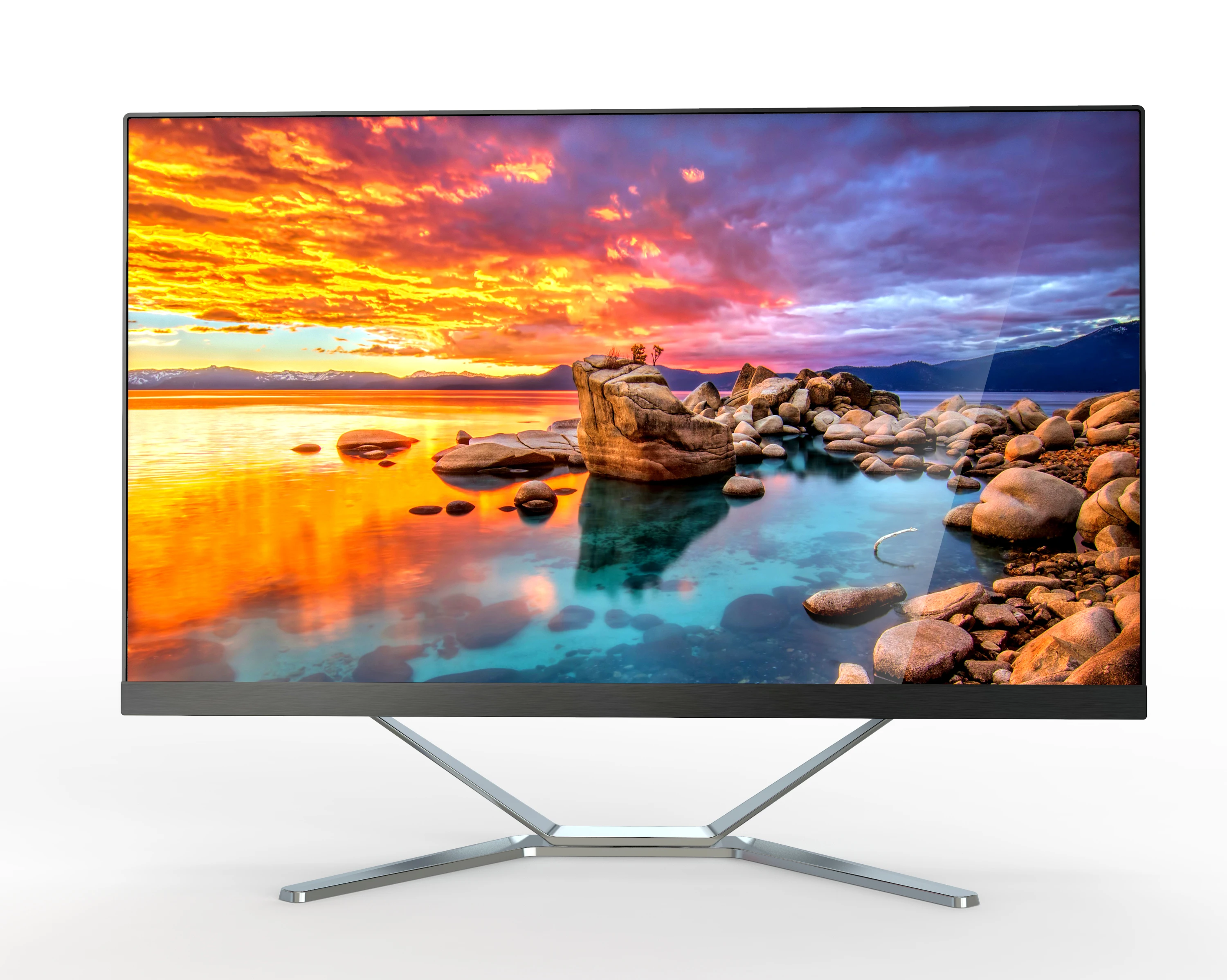 

bulk high quality 450 brightness 1080p 21.5 inch all in one tv pc 512G SSD computer for desktop publisher