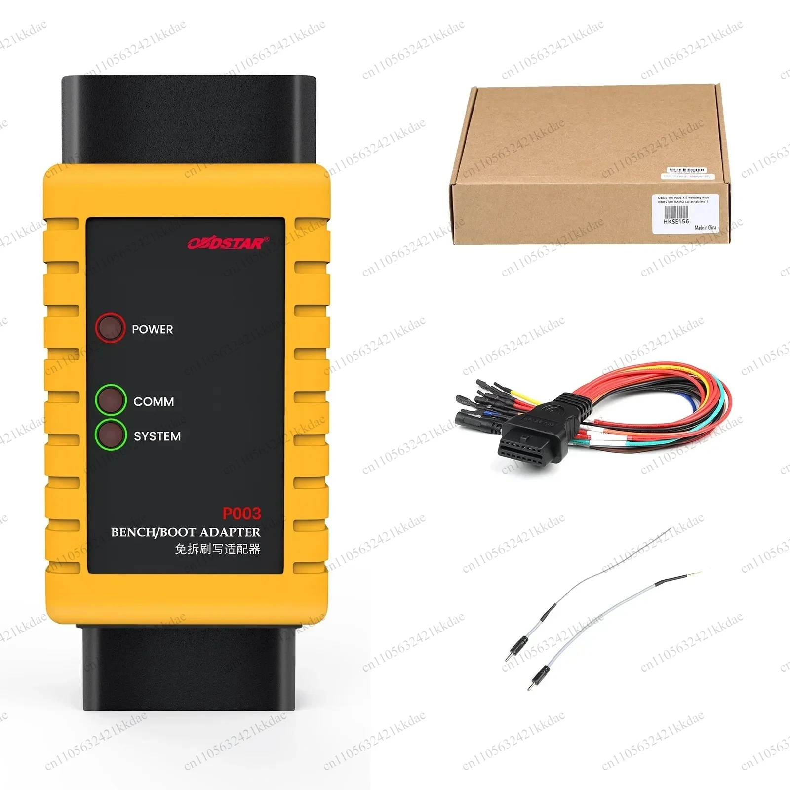 Фото Адаптер OBDSTAR P003 с кабелями E-CU Bench для OBDSTAR X300 DP/ X300 DP PLUS/ DC706/ Key Master DP №1