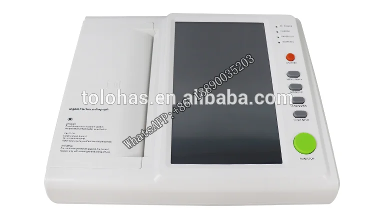 

LHB1012 Large Screen 12-ch Electrocardiograph Machine ECG Digital 12 Channel