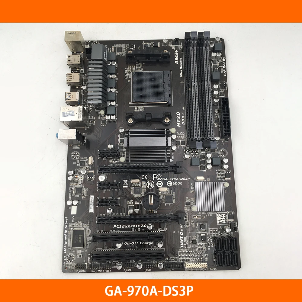 

Материнская плата для Gigabyte GA-970A-DS3P DDR3 32 Гб PCI-E 2,0 970 AM3/AM3 + ATX