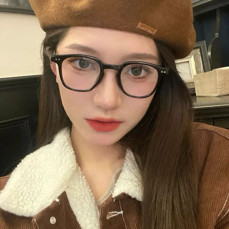 

Роскошные Дизайнерские брендовые солнцезащитные очки Yuumi LUTTO для женщин и мужчин, черные очки «кошачий глаз», модные шпионские очки большого размера в Корейском стиле