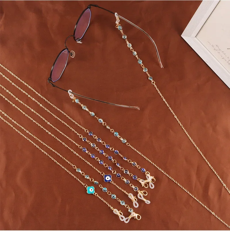 1 шт. модная искусственная цепочка для очков золотые цепочки держатель