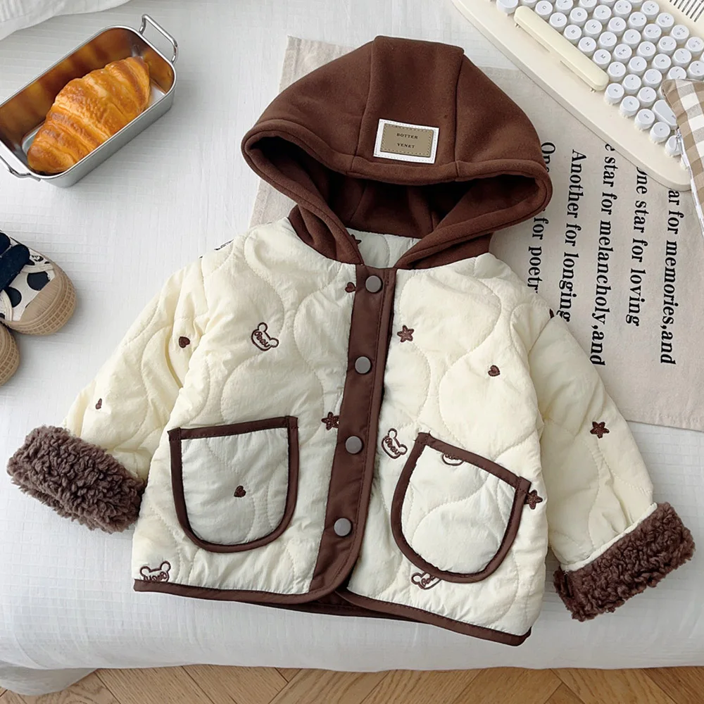 

Детская теплая Рождественская бутиковая одежда с капюшоном для маленьких девочек, бесплатная доставка