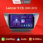 Автомагнитола Junsun, мультимедийный плеер на Android 10,0 для Mitsubishi Lancer 9 CS 2000 2001 2002 2003 2004-2010 с GPS-навигацией, разъем 2din