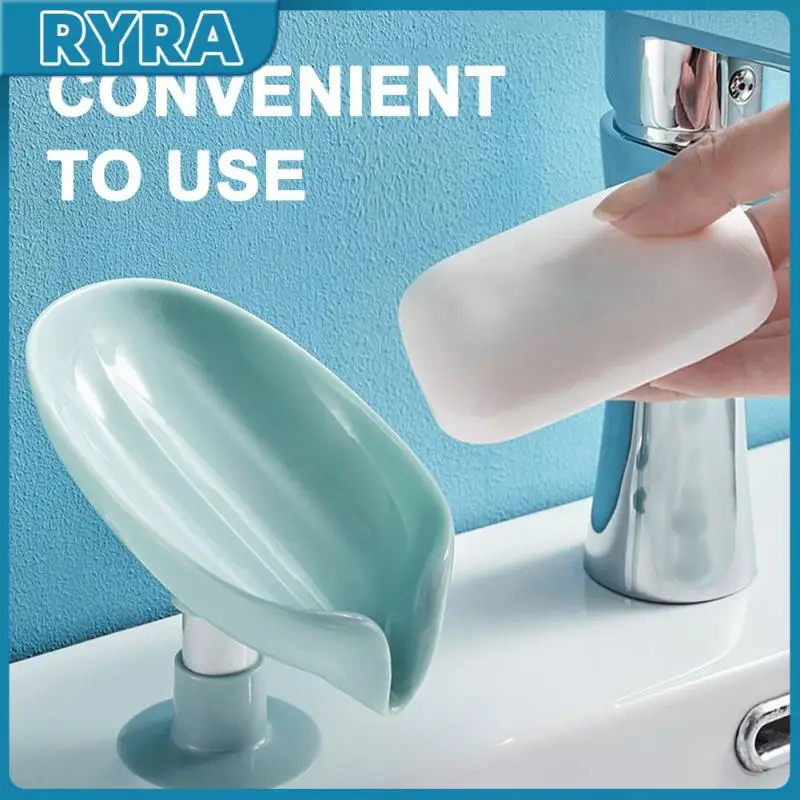 

Креативное стирное мыло, посуда для хранения, нескользящее мыло, стирка с присоской, поднос, гаджеты для ванной комнаты, держатель мыла в форме листа