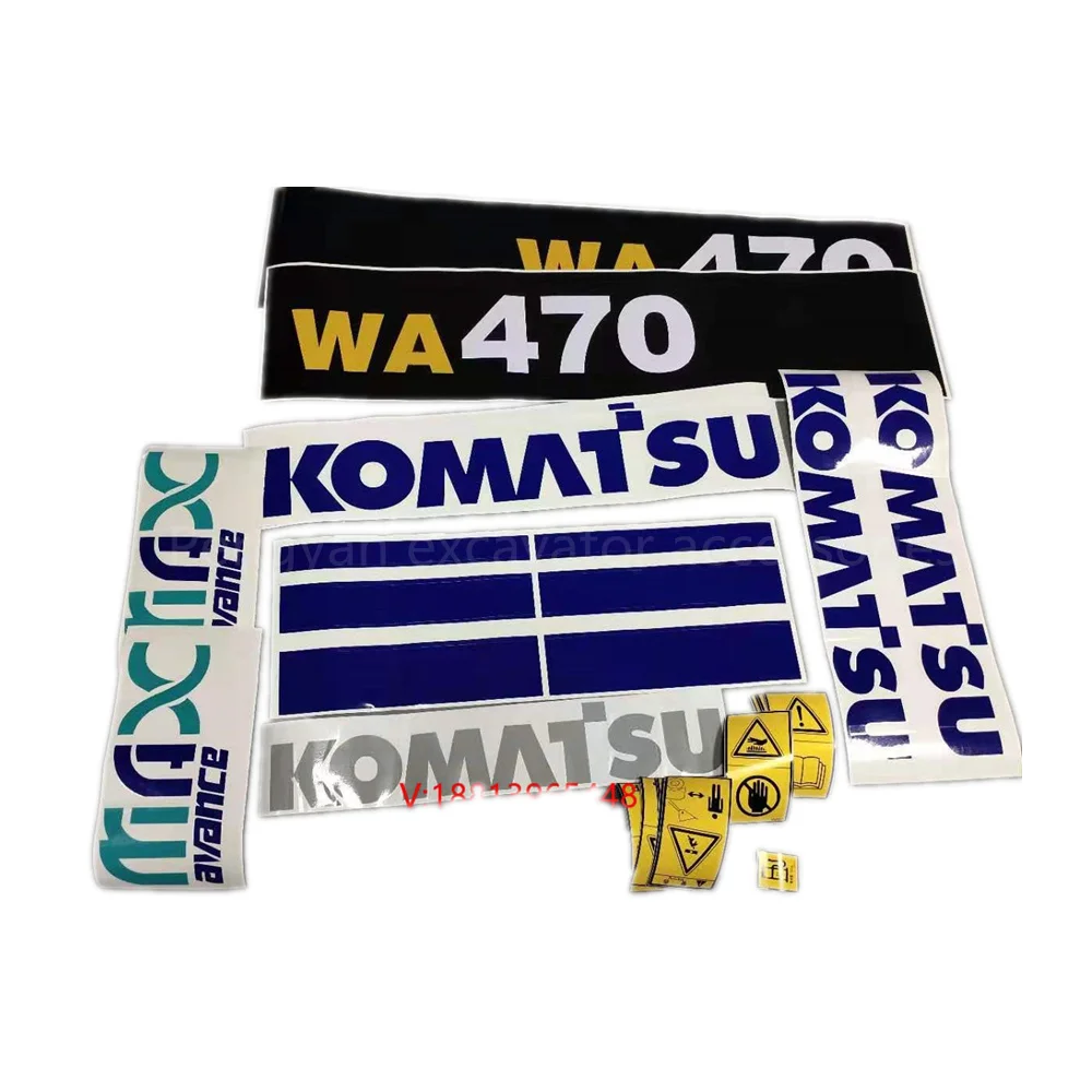 Принадлежности для экскаваторов наклейки на детали погрузчика Komatsu