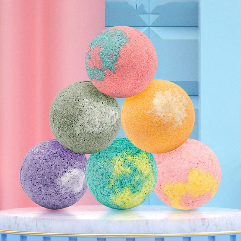 

12pcs/Set Organic Bath Gift Natural Mini Handmade Bathing Foot Spa Bomb Moisturizing Dry Skin Relaxing Scent