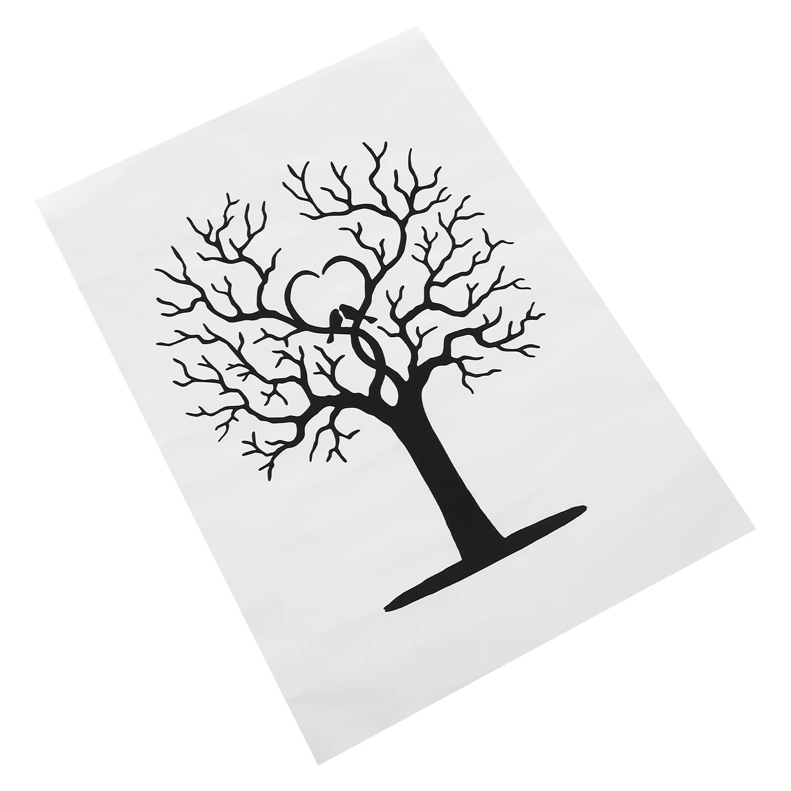 40 X дерево с отпечатками пальцев для свадебной гостевой книги реквизит отпечатки