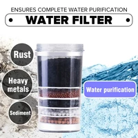 5 stage water filter purifier top ceramic activated carbon mineral dispenser replacement cartridge kitchen faucet accessories