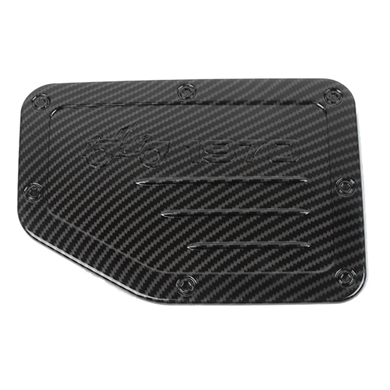 

Car Fuel Filler Tank Cover Cap Decoration Cover for Suzuki Jimny JB74 2019 2020 2021 Exterior Accessories ,Carbon Fiber