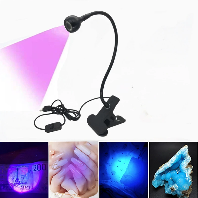 

Mini Uv Led Curing Ultraviolet Lights Lampe Uv Led Desk Lamp Uv Gel Curing Light Nail Dryer for DIY Nail Art