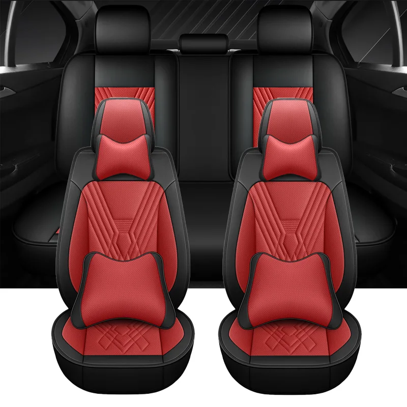 

Полный комплект кожаных чехлов на автомобильные сиденья для VW Tiguan ID4 BMW X6 E71 E90 Chevrolet Onix Jeep Renegade Renault Talisman автомобильные аксессуары