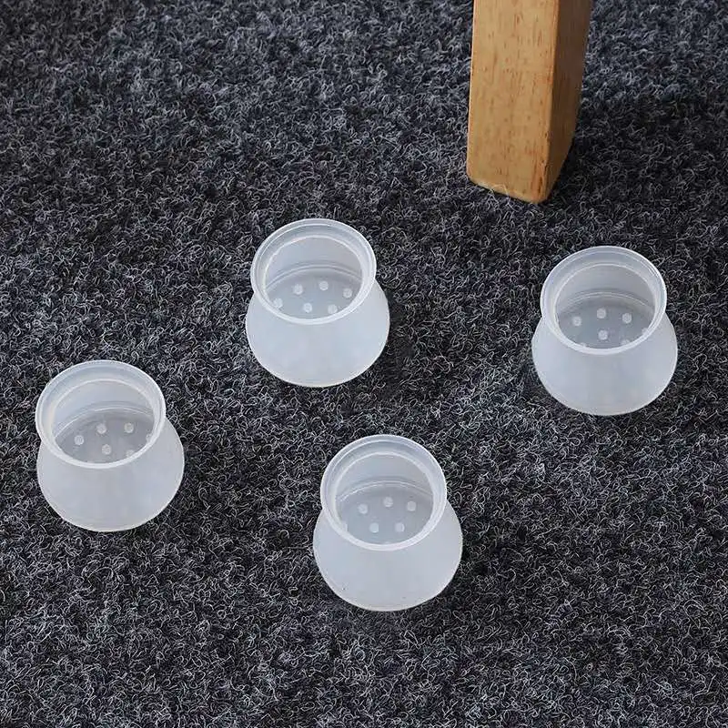 

4/8/16/Pcs/ Table Chair Leg Mat Silicone Non-Slip Table Chair Leg Caps Foot Protection Bottom Cover Pads Wood Floor Protectors
